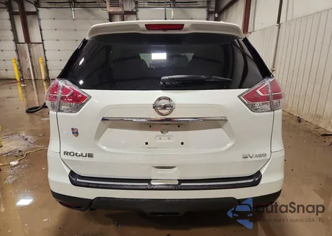 2016 Nissan Rogue Sv z USA, uszkodzony, nr VIN 5N1AT2MV8GC815936